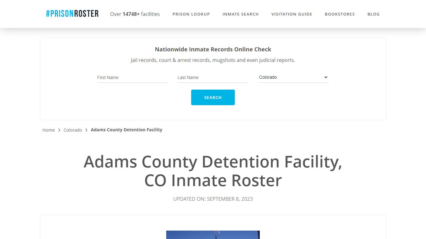 Adams County Detention Facility, CO Inmate Roster - Prisonroster